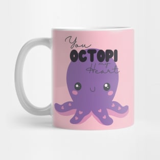 Octopus Girl Design Halloween Mug